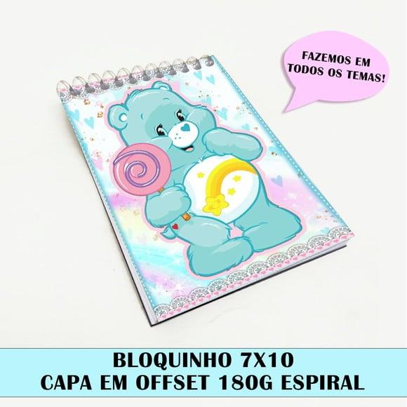 Bloquinho para festa tema ursinhos carinhosos