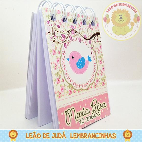 Bloquinho Tema Jardim