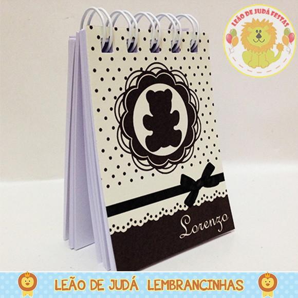 Bloquinho Tema Urso
