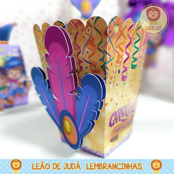 Cachepo para festa tema carnaval