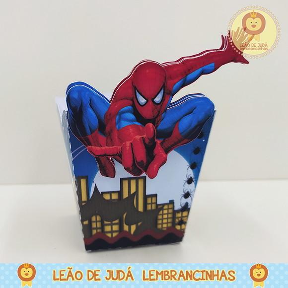 cachepo para festa tema homem aranha