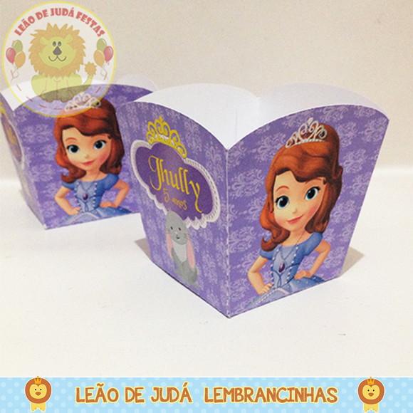 Cachepô tema Princesinha Sofia
