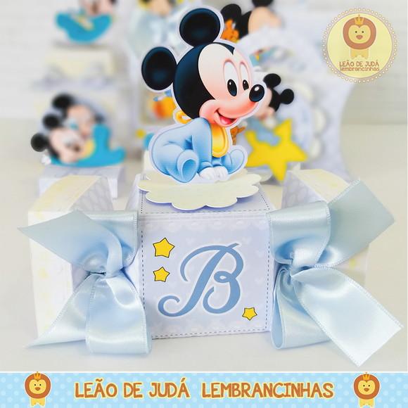 Caixa bala com aplique 3D Baby Disney