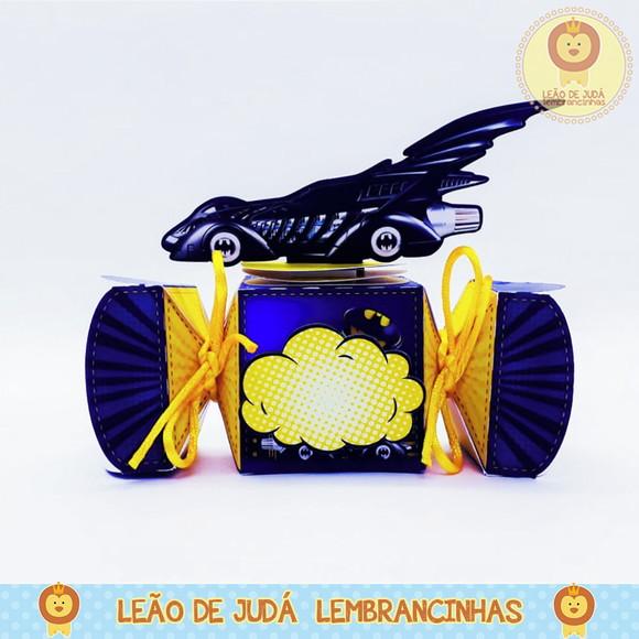 Caixa bala com aplique 3D Batman modelo 2