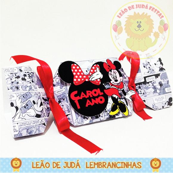Caixa Bala Triangular Minnie modelo 2