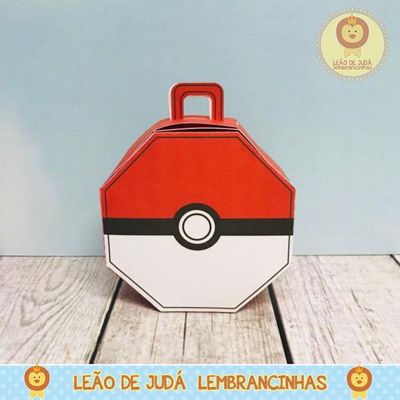 Caixa Barém Tema Pokemon