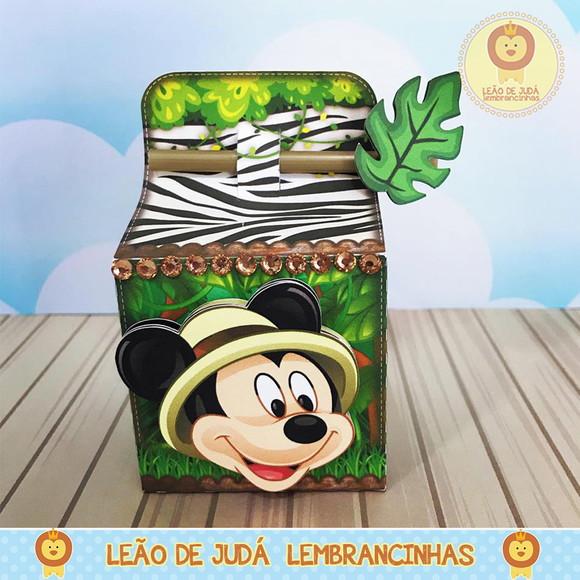 Caixa Belga tema Mickey Safári