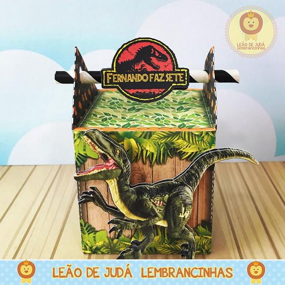 Caixa Belga tema jurassic park