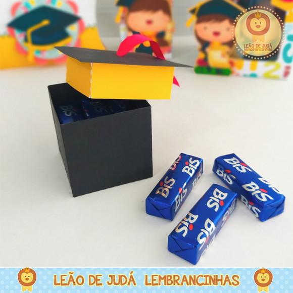 Caixa Capelo Tema Formatura