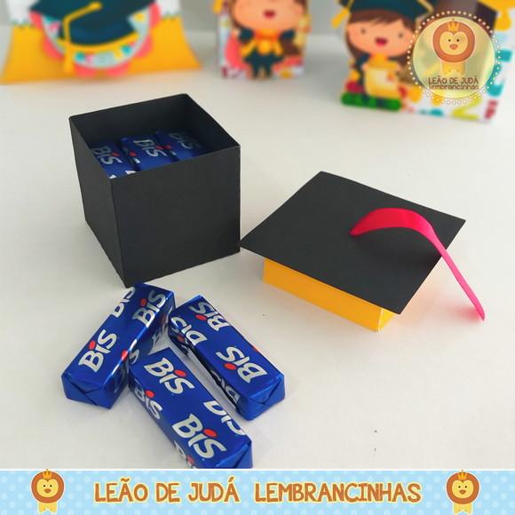 Caixa Capelo Tema Formatura