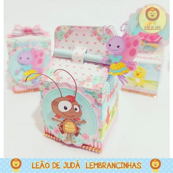 Caixa Canudo Galinha Pintadinha
