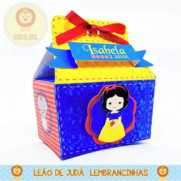 Caixa Catarina tema Branca de neve