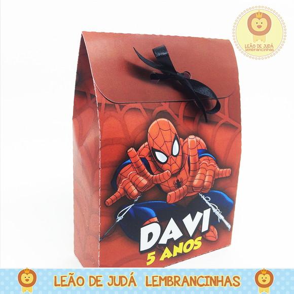 Caixa Docinho Homem Aranha