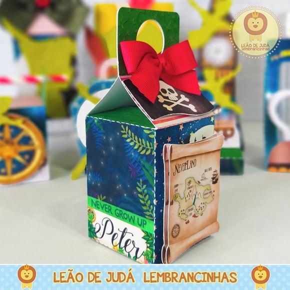 Caixa Furinho Com aplique Peter Pan