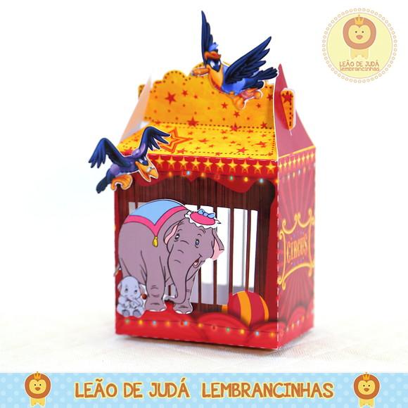 Caixa Gaiola tema Dumbo
