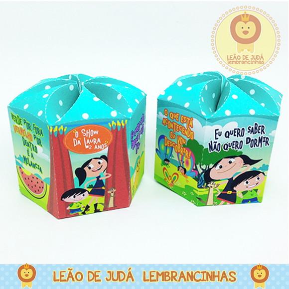 Caixa Hexagonal tema Show da Luna