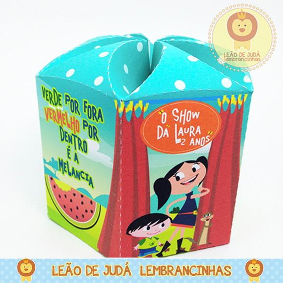 Caixa Hexagonal tema Show da Luna