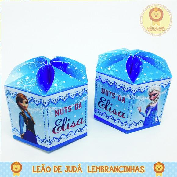 Caixa Hexagonal tema frozen