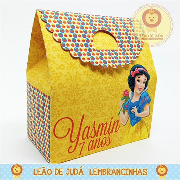 Caixa Jardim tema Branca de neve