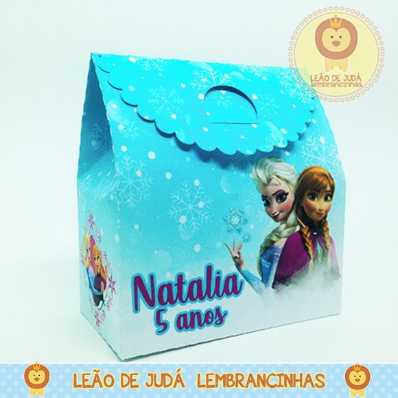 Caixa Jardim tema Frozen
