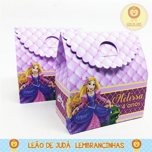 Caixa Jardim Tema Rapunzel