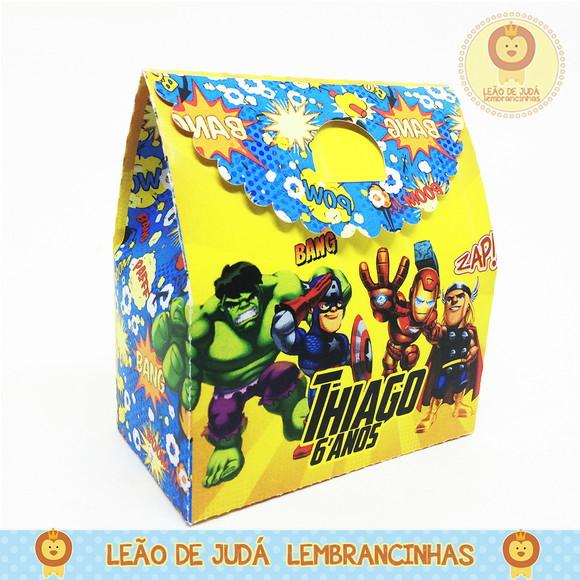 Caixa Jardim tema Vingadores
