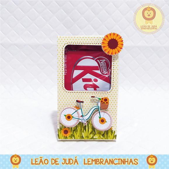 Caixa KitKat tema Girassol