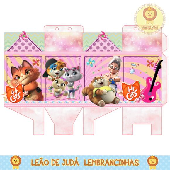 Caixa milk 44 gatos