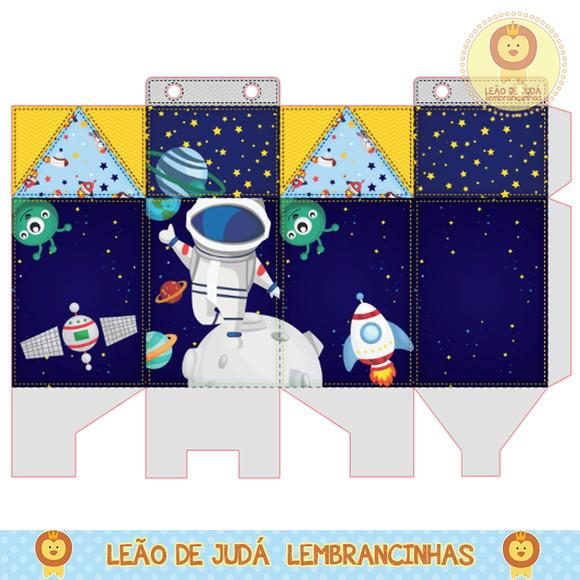 Caixa milk astronauta