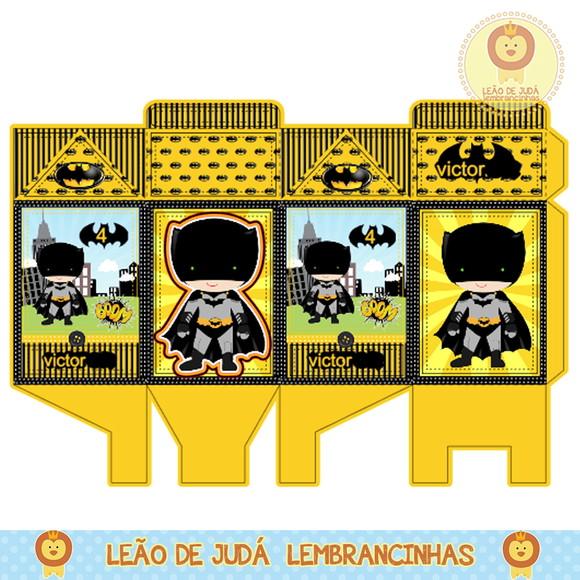 Caixa milk batman cute