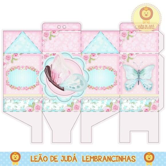 Caixa milk borboleta