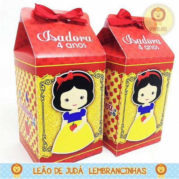 Caixa Milk Branca de neve modelo 2