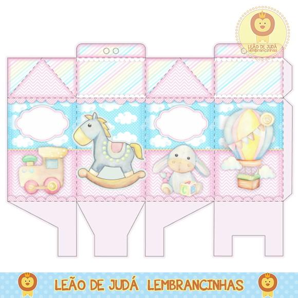 Caixa milk Brinquedos Menina