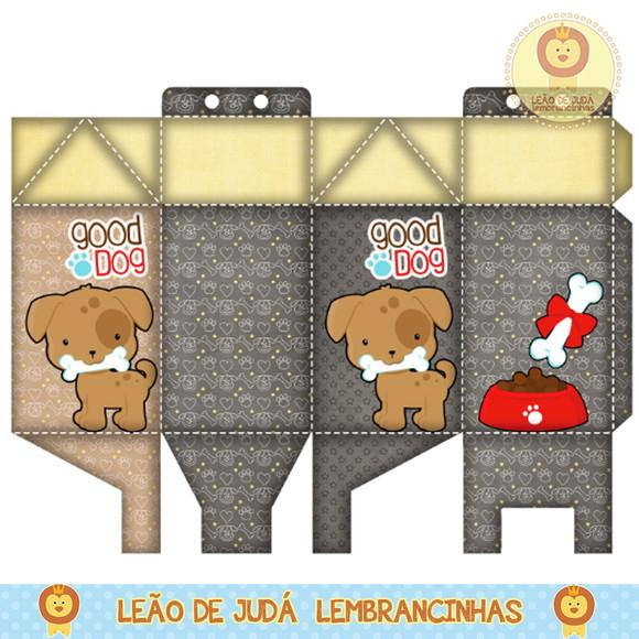 Caixa milk cachorrinho