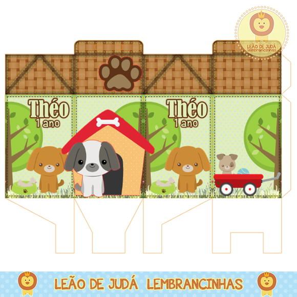 Caixa milk cachorrinho