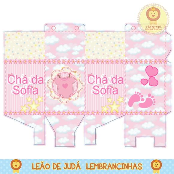 Caixa milk chá de bebê