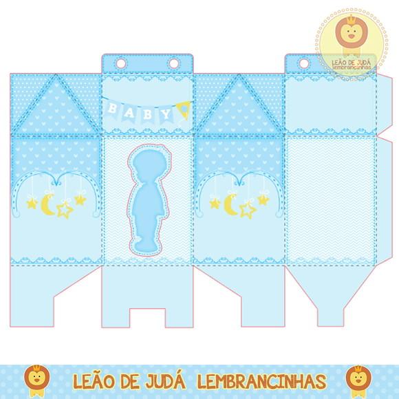 Caixa milk chá de bebê