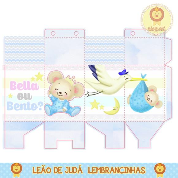 Caixa milk chá de bebê