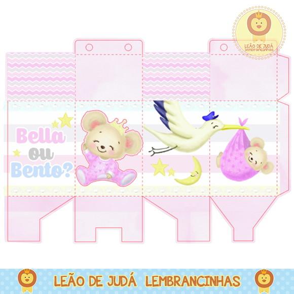 Caixa milk chá de bebê