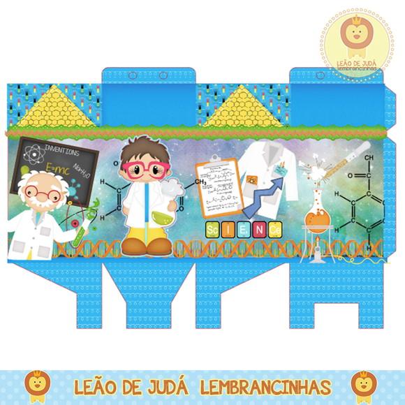 Caixa milk cientista