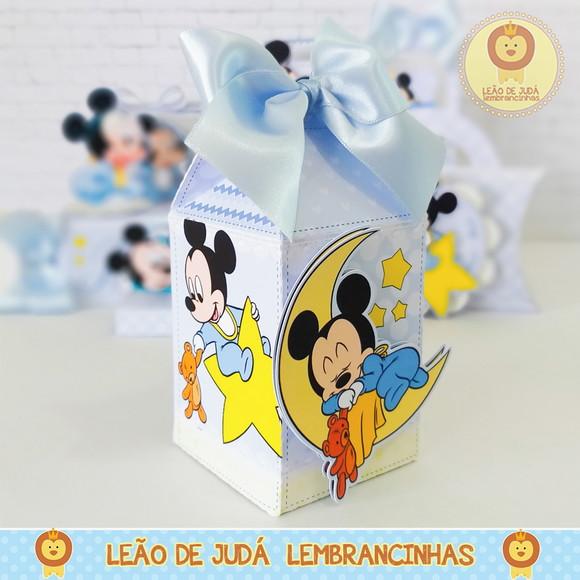 Caixa Milk Com aplique Baby Disney
