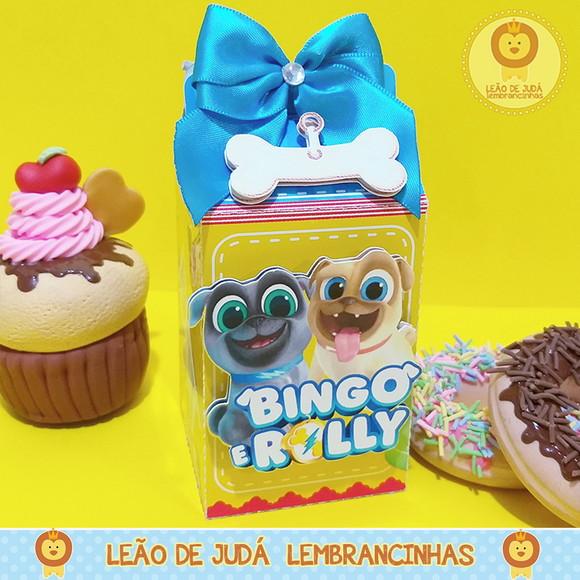 Caixa Milk Com aplique bingo e rolly