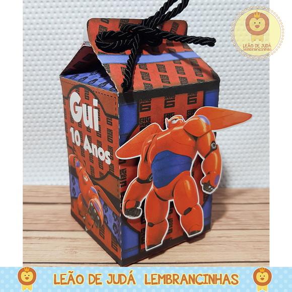 Caixa Milk Com aplique Big Hero