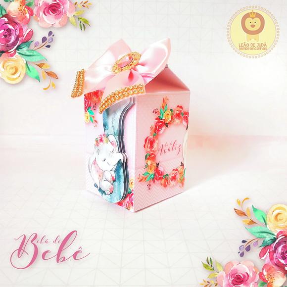 Caixa Milk Com aplique Chá de Bebe