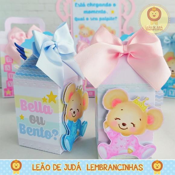 Caixa Milk Com aplique Chá de Bebe