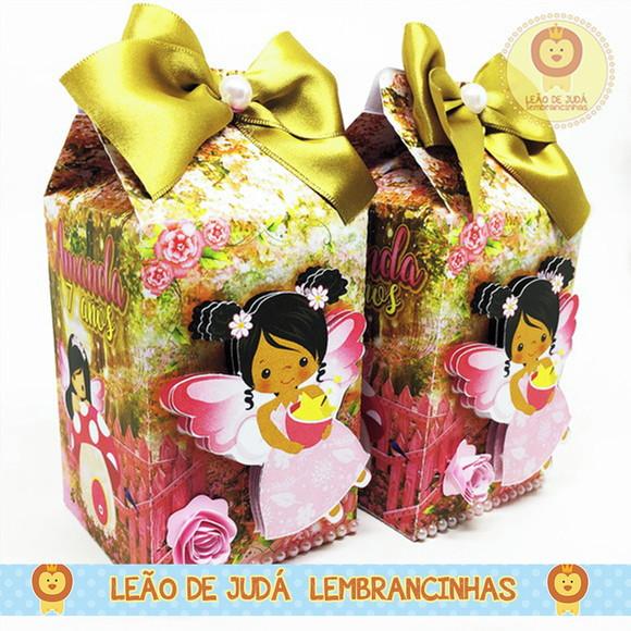Caixa Milk Com Aplique Fadas