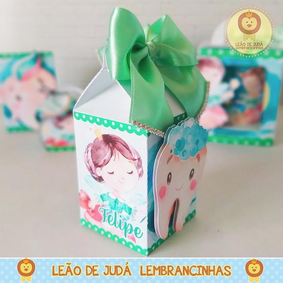 Caixa Milk com Aplique Fada do Dente