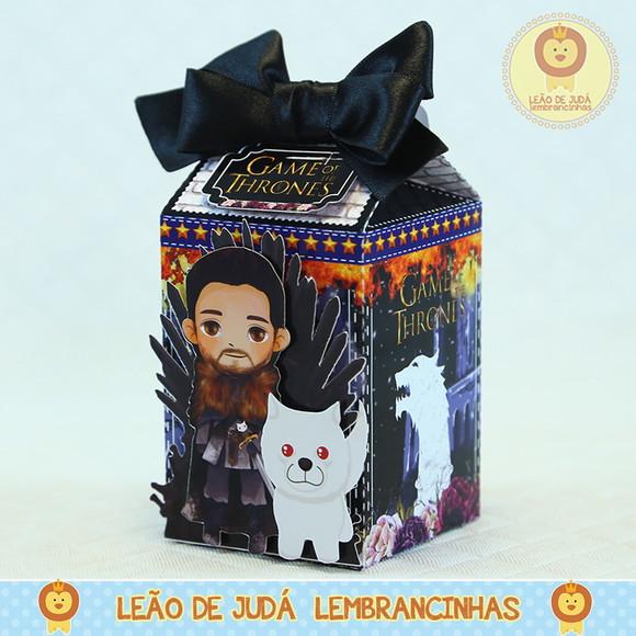 Caixa Milk com Aplique Game Of Thrones