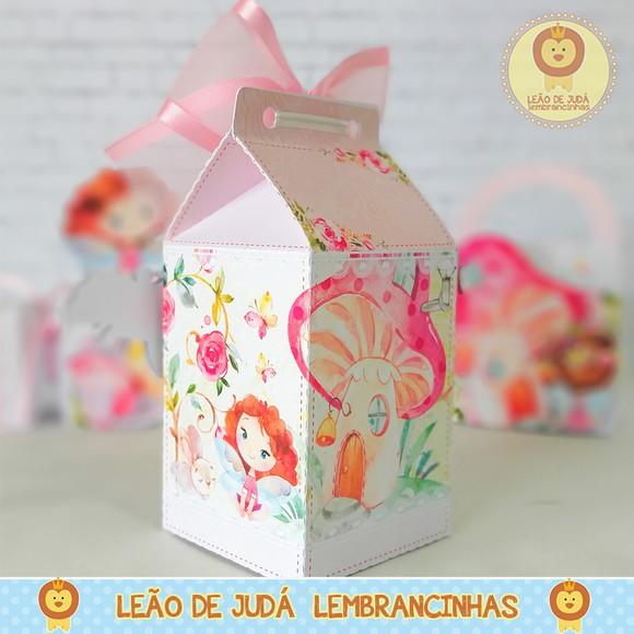 Caixa Milk com Aplique Joaninha