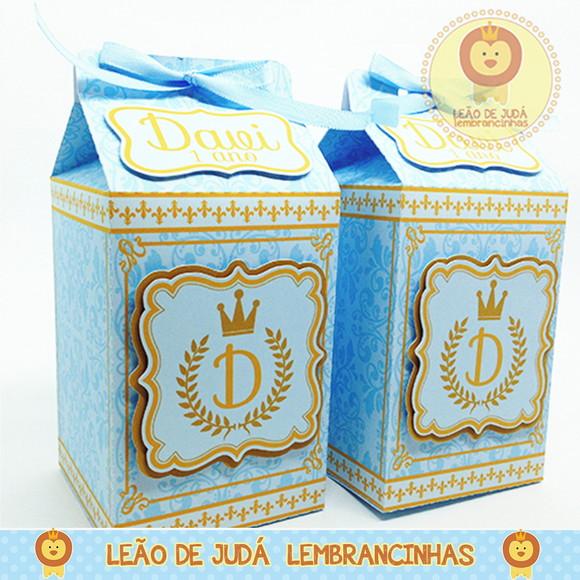 Caixa Milk Com aplique Reinado